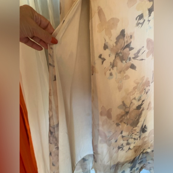 A flowy maxi dress with a floral print , Costa Blanca , size medium - Picture 5 of 5